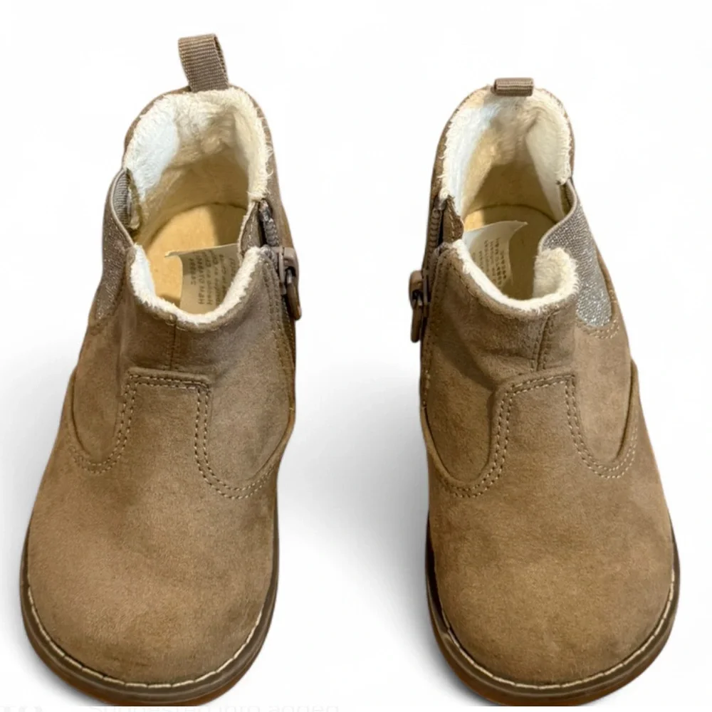 Toddler Girls Size 6 H&M Boots Light Brown Tan